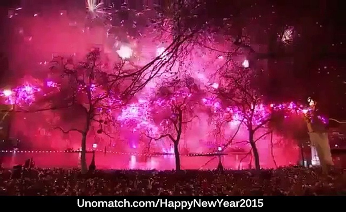 London Full Fireworks New Year Show Celebrations 2015 Must Watch