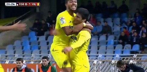 Real Sociedad de Fútbol v Villarreal 2-2 14/1/2015