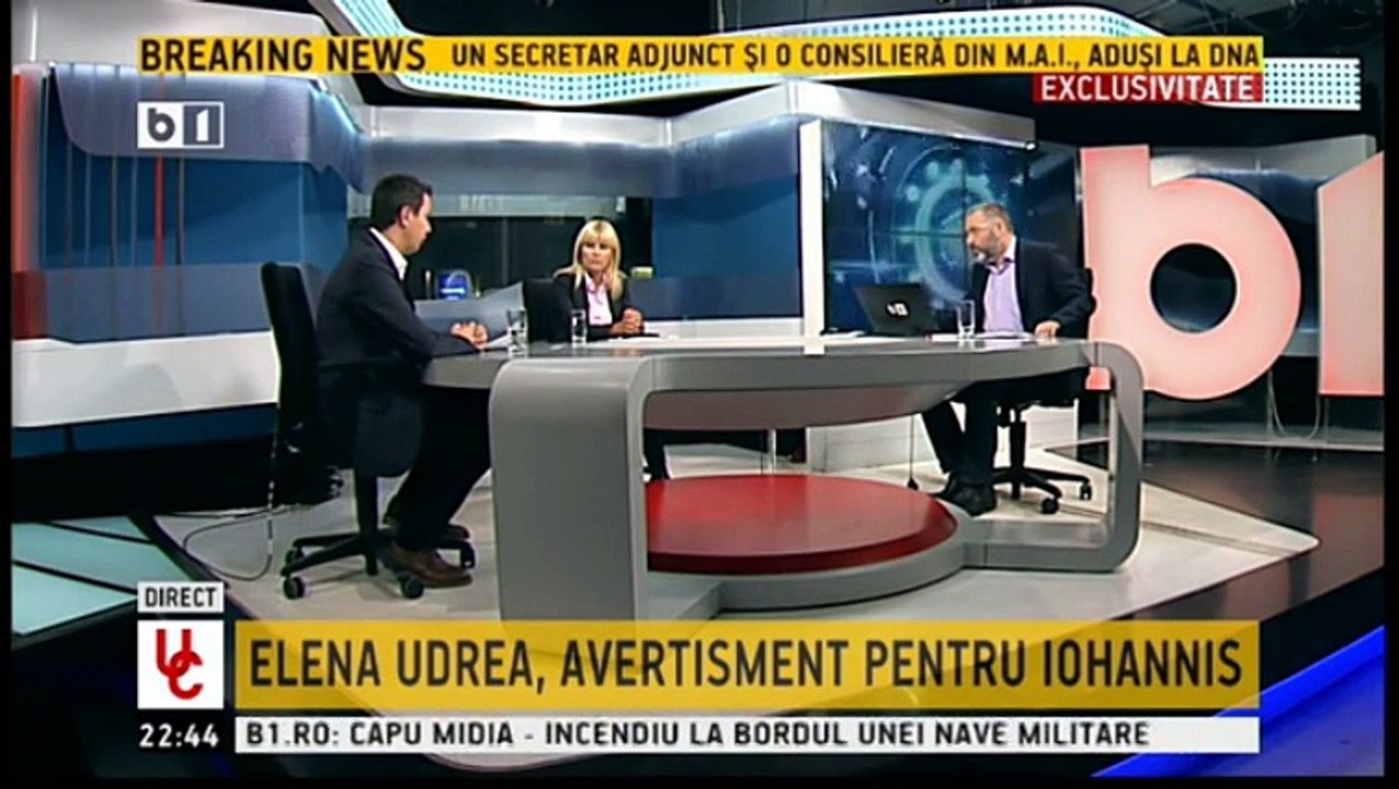 Radu Banciu vs. Elena Udrea - Totul LIVE pe B1TV