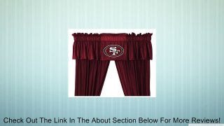 San Francisco 49ers Window Treatments Valance and Drapes Review