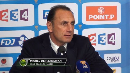 CdL - Der Zakarian : "On a pas vu grand chose"