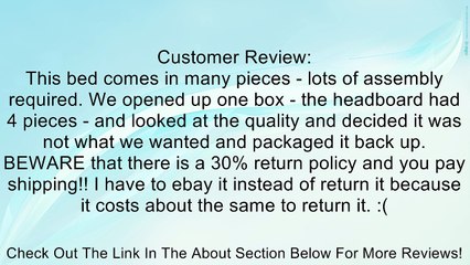 Tiara Twin Bed & Trundle Review