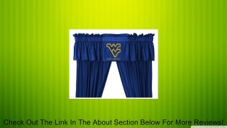 West Virginia Mountaineers Window Treatments Valance and Drapes Review