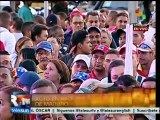 Venezuela: militancia bolivariana encabeza acto en apoyo a Maduro