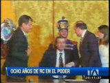 Gobierno de Rafael Correa cumple 8 años de administración