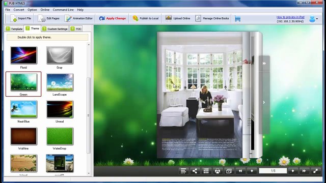 Create gorgeous artworks with the flip book maker Mac software