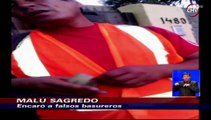 Joven encaró a falsos recolectores de basura que pedían dinero en Las Condes - CHV Noticias