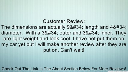 Dynomax 24250 Race Mini Bullet Muffler Review