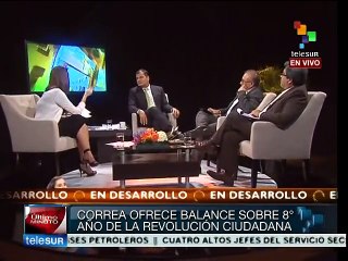 Correa destaca que Ecuador ha tenido cambios estructurales