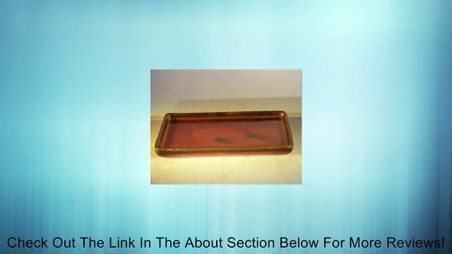 Bonsai Boy's Parisian Red Ceramic Humidity Drip Bonsai Tray - Rectangle 8 0 x 6 0 x 0 5 Review