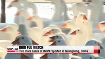 Two more cases of H7N9 reported in Guangdong, China