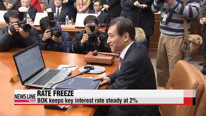 BOK keeps key rate steady at 2%