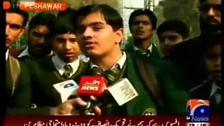 Army Public School student angry on Imran Khan