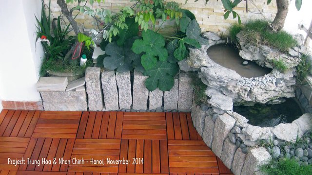 Ván Sàn Gỗ Tự Nhiên - Trang Trí Sân Vườn - Trang Trí Ngoại Thất