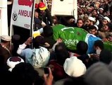 Funeral of Qazi hussain ahmed Ameer e jamat e Islami Pakistan
