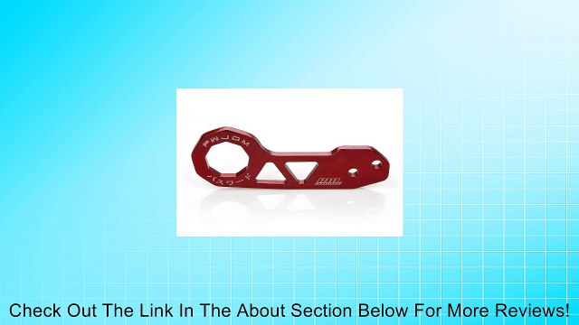 Password JDM Rear Tow Hook Mazda Mitsubishi Subaru - Red Review
