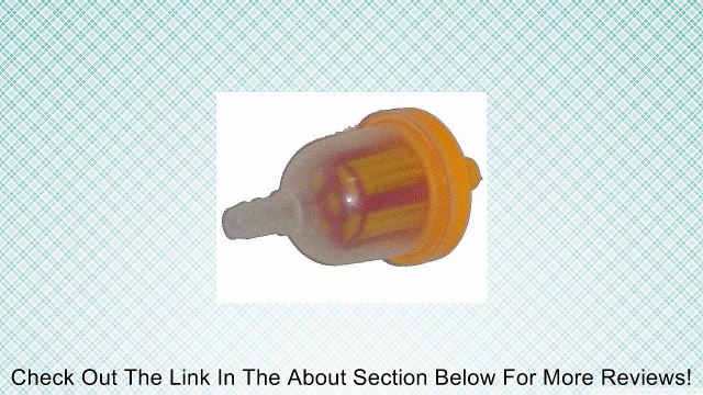 FUEL FILTER for Chinese made 50cc, 70cc, 90cc, 100cc, 110cc, 125cc, 150cc, 200cc, 250cc ATV, GO-KART, DIRT BIKE, POCKET BIKE, SCOOTER Review
