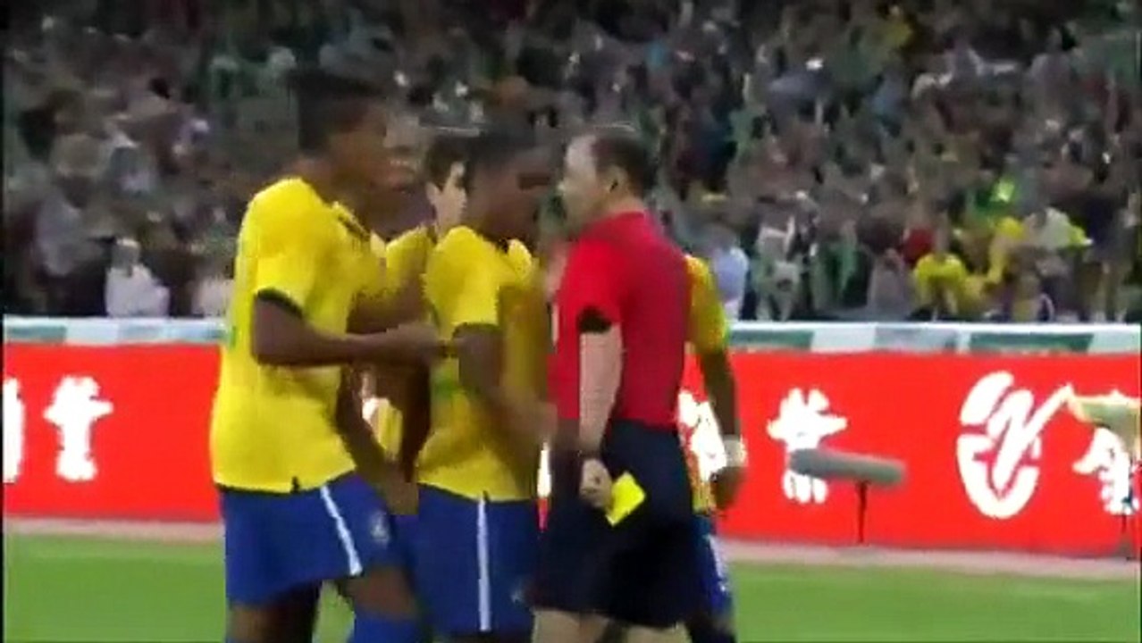 Brazil VS Argentina 2 0   All Goals And Match Highlights   October 11 2014   International Friendly