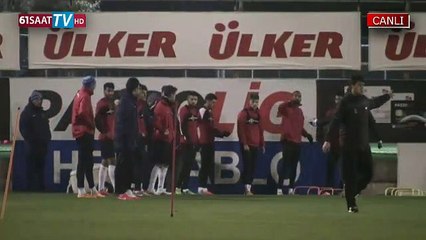 Trabzonspor Akşam İdmanı - 14 Ocak 2015
