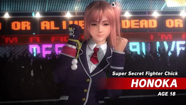 Dead or Alive 5 : Last Round (PS4) - Présentation de Honoka