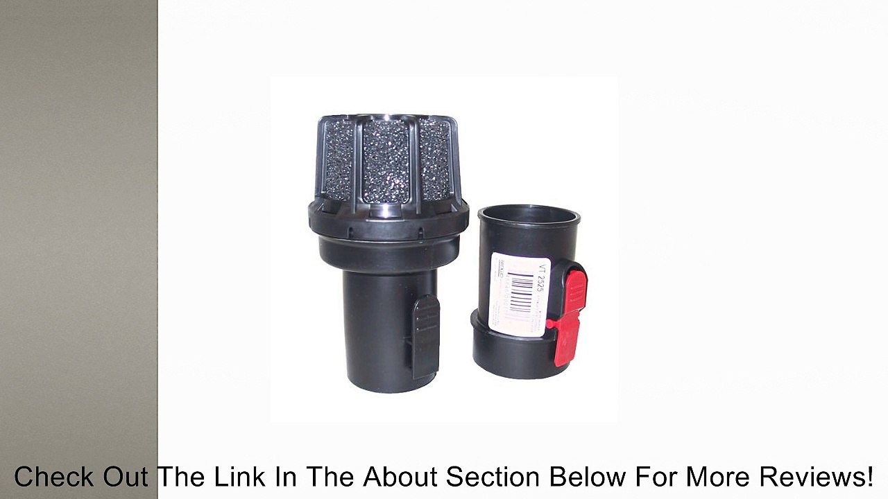 Ridgid VT2525 Wet Dry Vac Muffler with Adapter Review