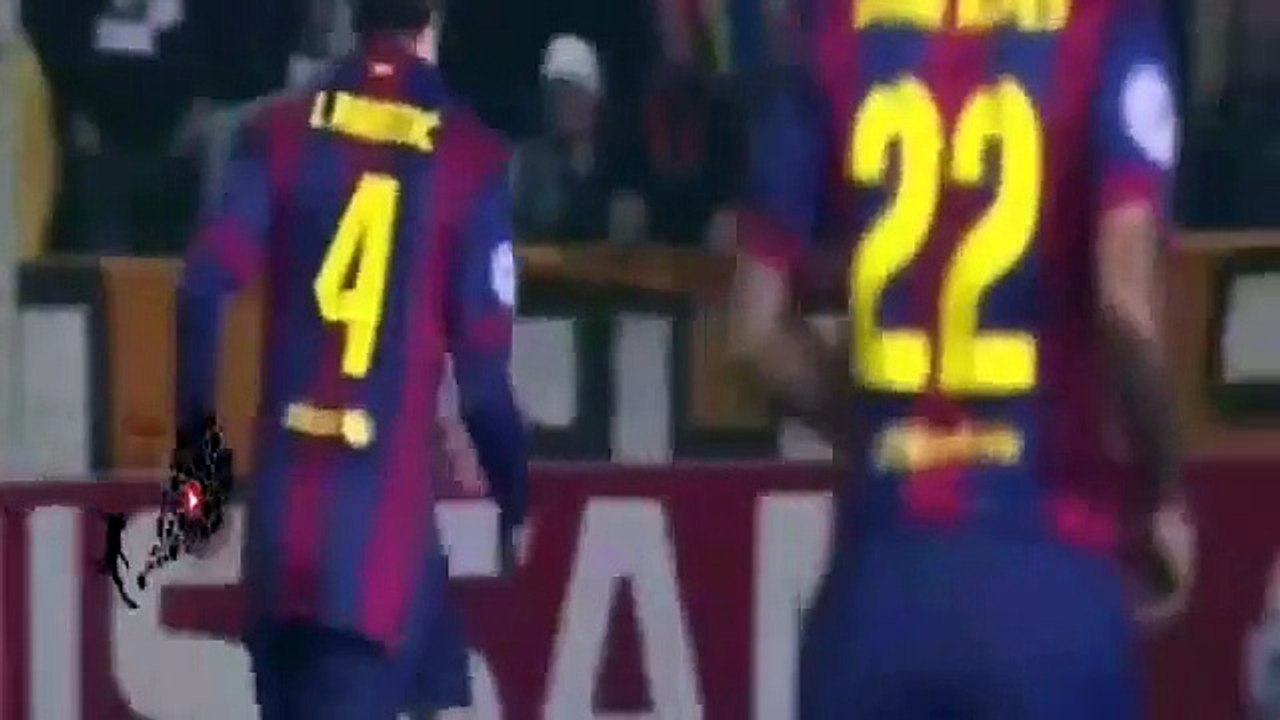 Apoel VS Barcelona 0 4 All Goals And Highlights GOLESY RESUME   UEFA Champiosn League 2014