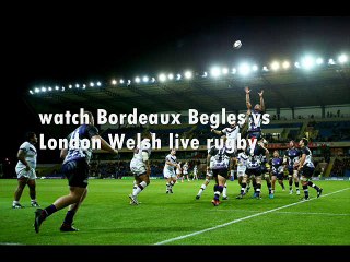 watch Welsh vs Bordeaux Begles European Challenge Cup