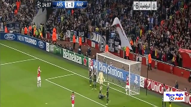 Arsenal VS Napoli 2 0 Goals Resume Du Match 01 10 2013 Tous Les Buts Highlights CL 2013