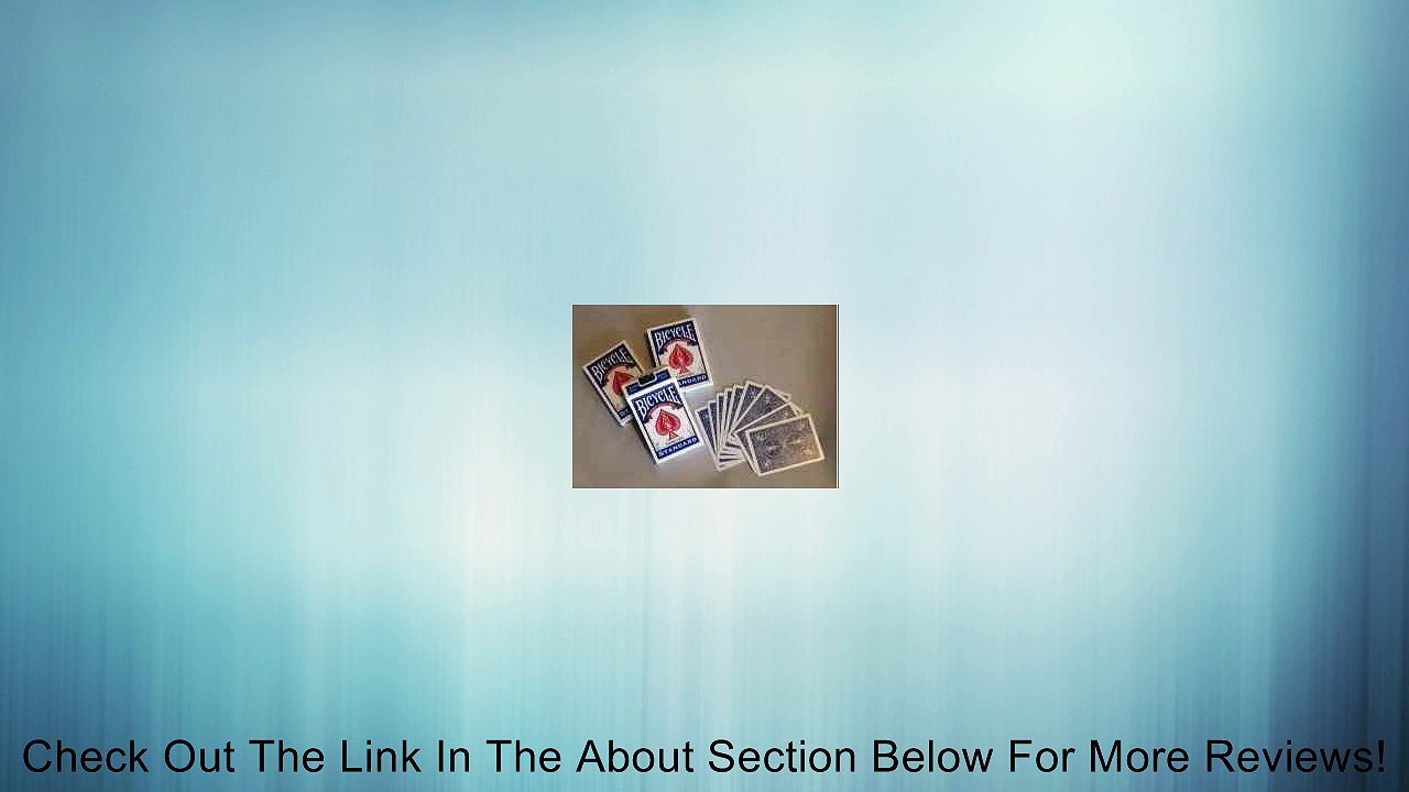 Masters Bicycle Combo: Invisible, Svengali and a Standard Deck Blue Back Review