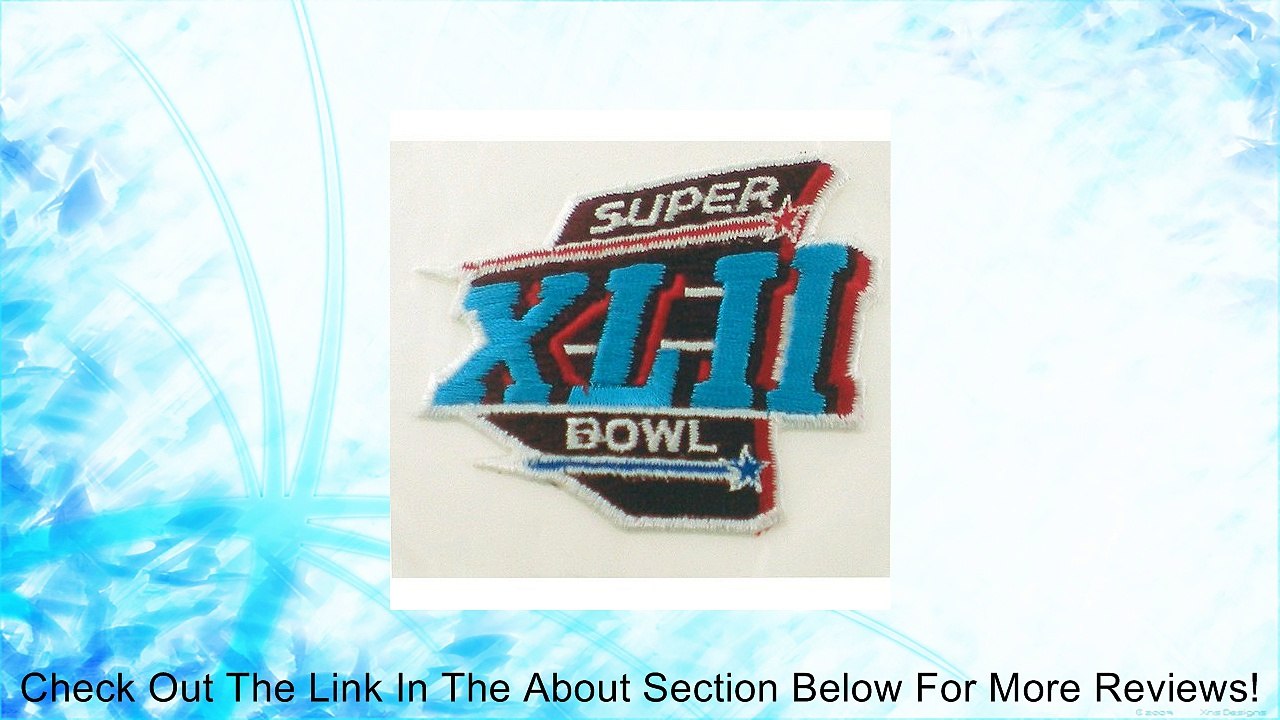 Super Bowl XLII Patch Review