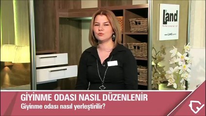 Giyinme odasi düzeni nasil olmalidir?