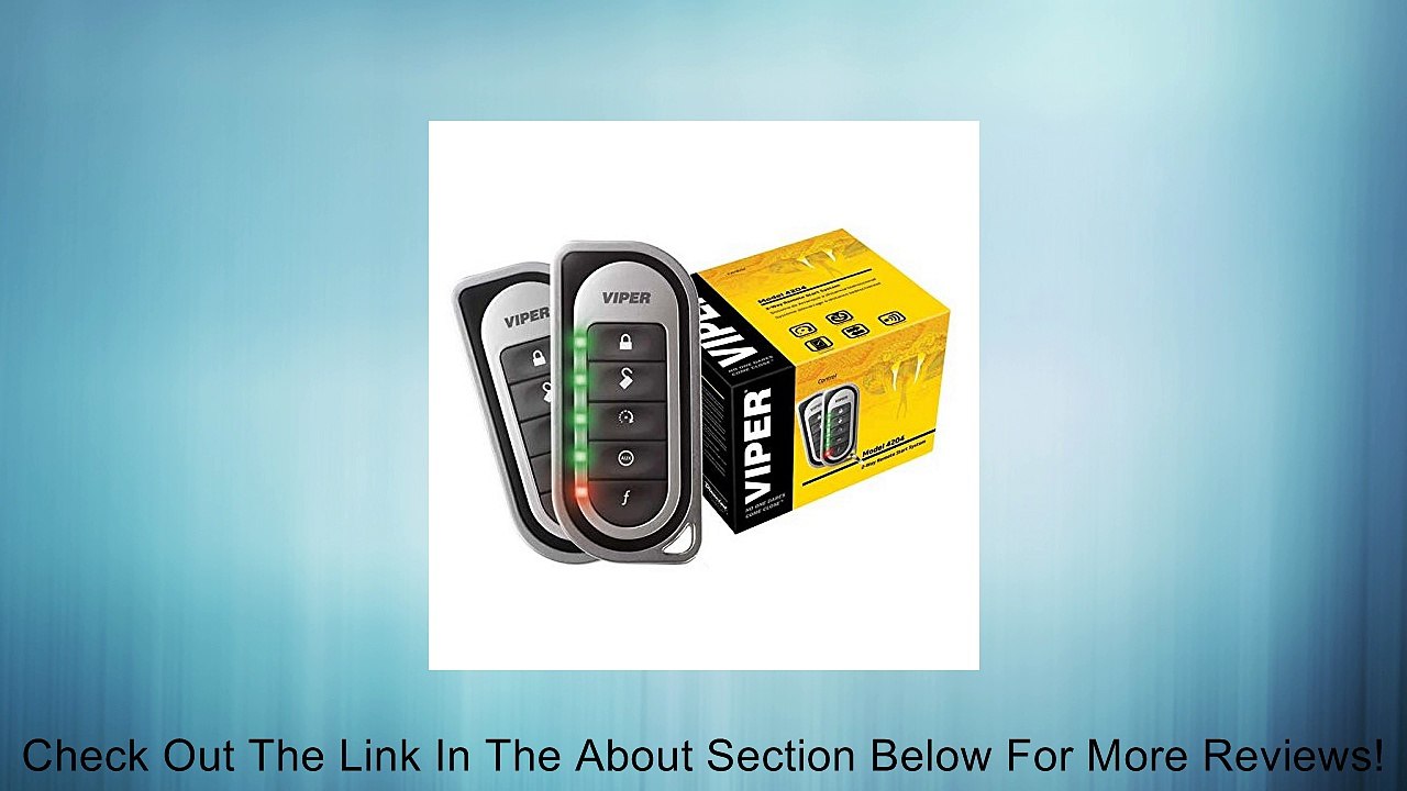 Viper 4204V 2-Way 2,000-Feet Remote Start System Review