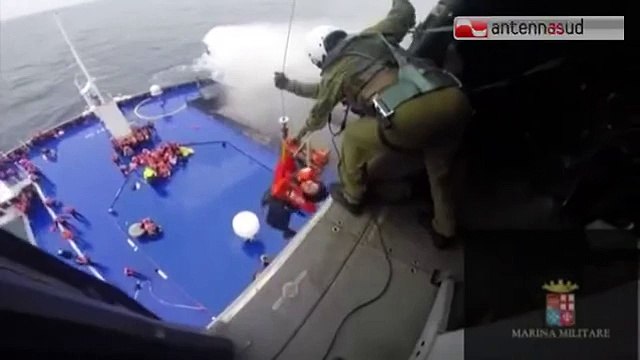 TG 13.01.14 Norman Atlantic, forse dilaniati dagli squali alcuni dei 9 morti recuperati