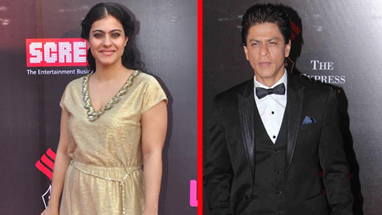 Shahrukh Khan And Kajol At The Screen Awards