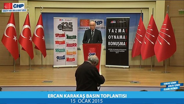 ERCAN KARAKAŞ BASIN TOPLANTISI 15/01/2015