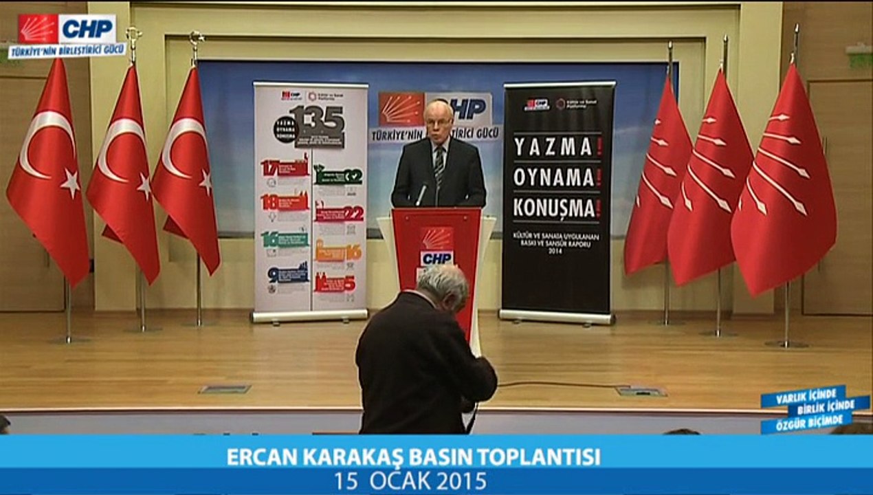 ERCAN KARAKAŞ BASIN TOPLANTISI 15/01/2015