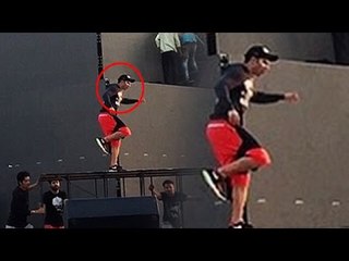 Varun Dhawan Suffers An Accident While Performing At Life OK Awards 2014