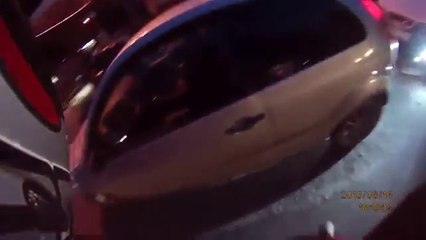 Motorista intenta repartir su propia justicia y recibe una respuesta inesperada