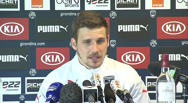 Grégory Sertic - Point presse Bordeaux vs Nice