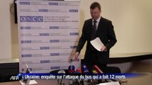 Ukraine: enquête sur l'attaque du bus qui a fait 12 morts