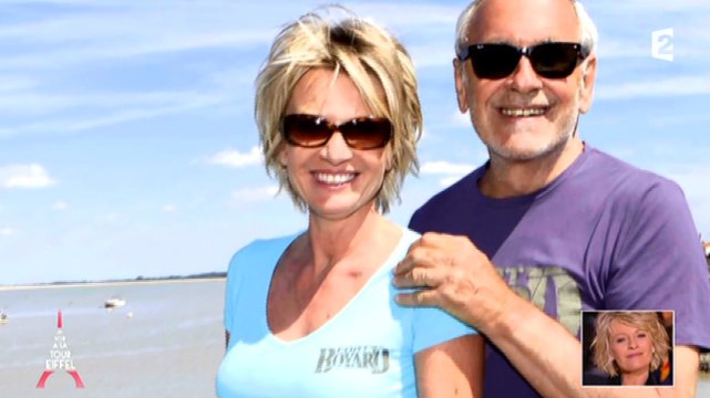 Jeux coquins entre Sophie Davant et Patrice Laffont - ZAPPING PEOPLE DU 15/01/2015