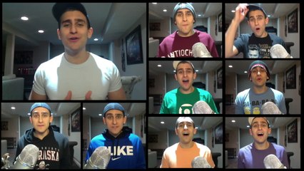 Impressive one man a capella cover of Alex Clare's "Too Close"