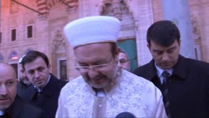 Mehmet Görmez: "Zemzem Suyu Satılmamalı"