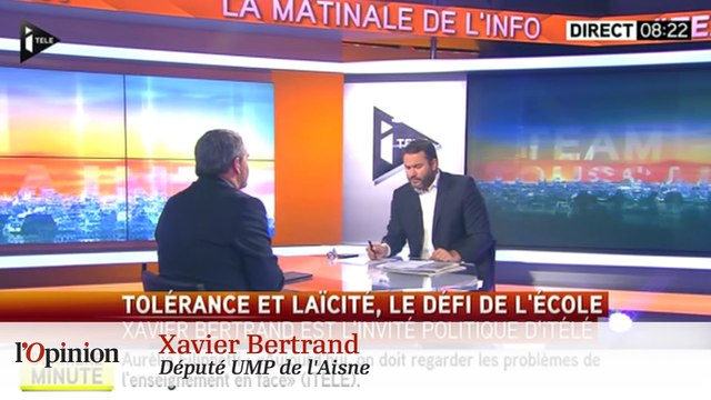 Xavier Bertrand et Malek Boutih appellent à une offensive républicaine dans les quartiers