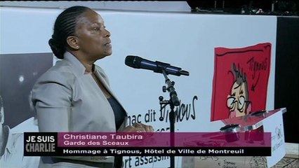 Taubira: En France, "on peut tout dessiner, y compris un prophète"