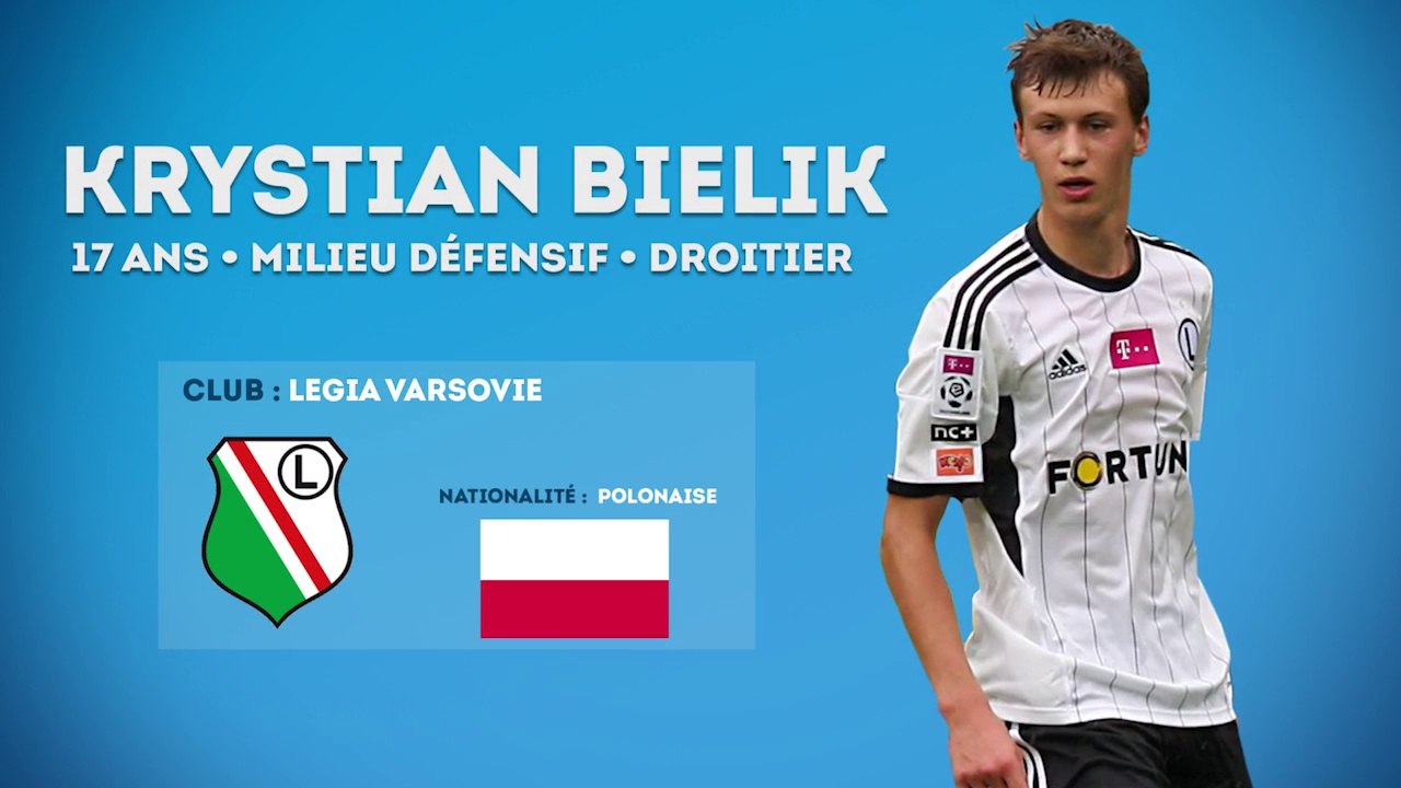 Krystian Bielik, cet espoir polonais qui a tapé dans l'œil d'Arsenal