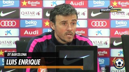 Queremos que Messi se quede: Luis Enrique