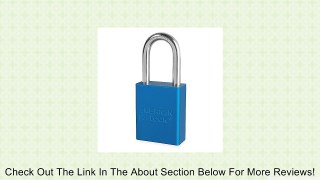 Lockout Padlock, KD, Blue, 1/4 In. Dia. Review