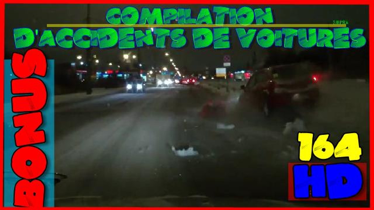 Compilation d'accident de voiture n°164 + Bonus / Car crash compilation #164
