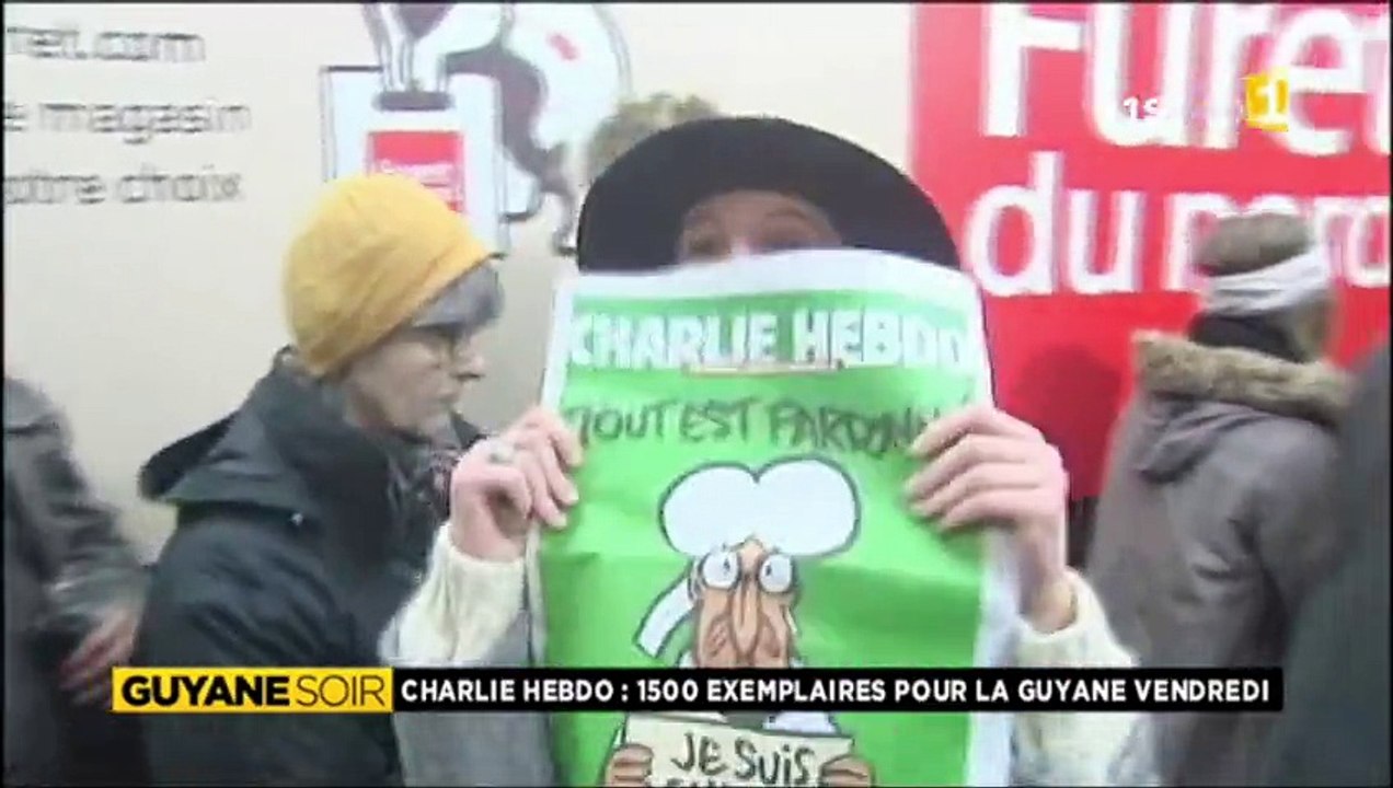 Charlie Hebdo, Vendredi pour la Guyane